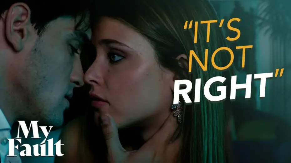 Video for the film My Fault — Nick & Noah Almost Get Caught Kissing  (Subtitled)