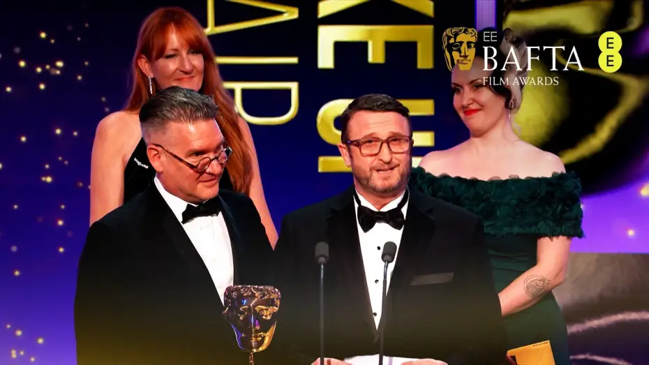 Video for the film Frankenstein — Frankenstein Wins the BAFTA for Make Up & Hair | EE BAFTA Film Awards 2026