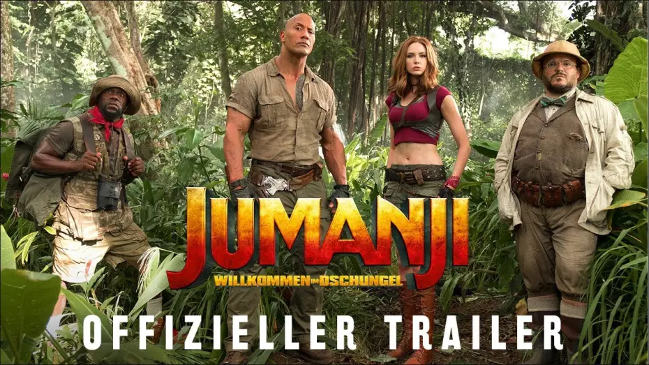 Video for the film Jumanji: Welcome to the Jungle — Jumanji: Willkommen im Dschungel - Trailer E - Deutsch HD