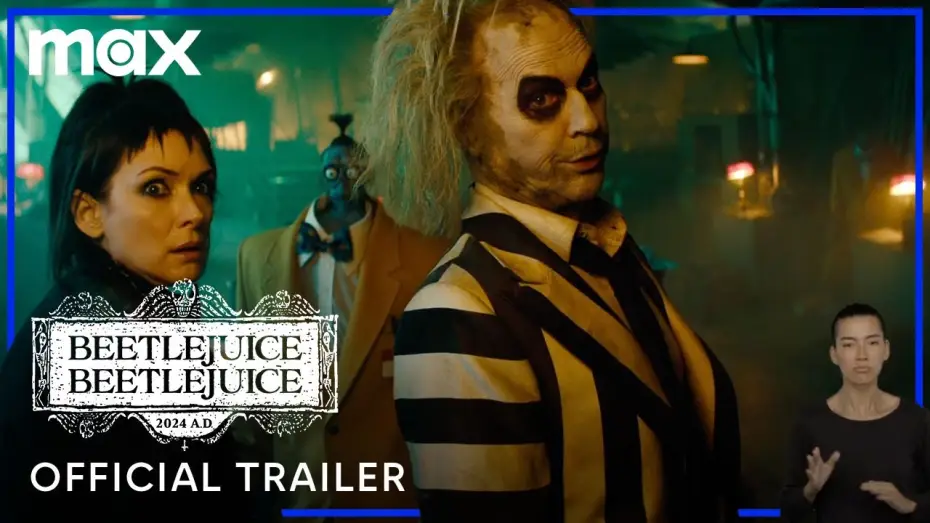 Video for the film Beetlejuice Beetlejuice — Official American Sign Language Trailer