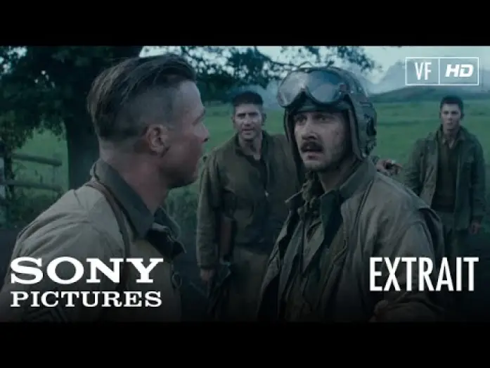Video for the film Fury — FURY - Extrait "Hold This Crossroad" - VF