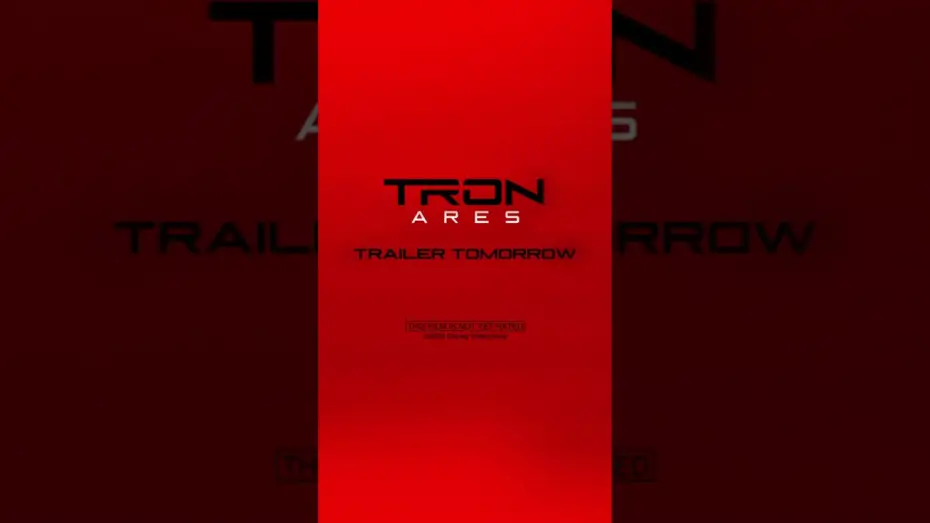 Video for the film TRON: Ares — Trailer Tomorrow