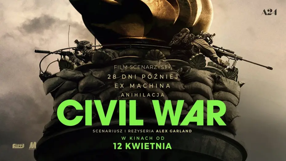 Video for the film Civil War — CIVIL WAR | TRZYMAJĄCE W NAPIĘCIU KINO AKCJI | TYLKO W KINACH OD 12 KWIETNIA