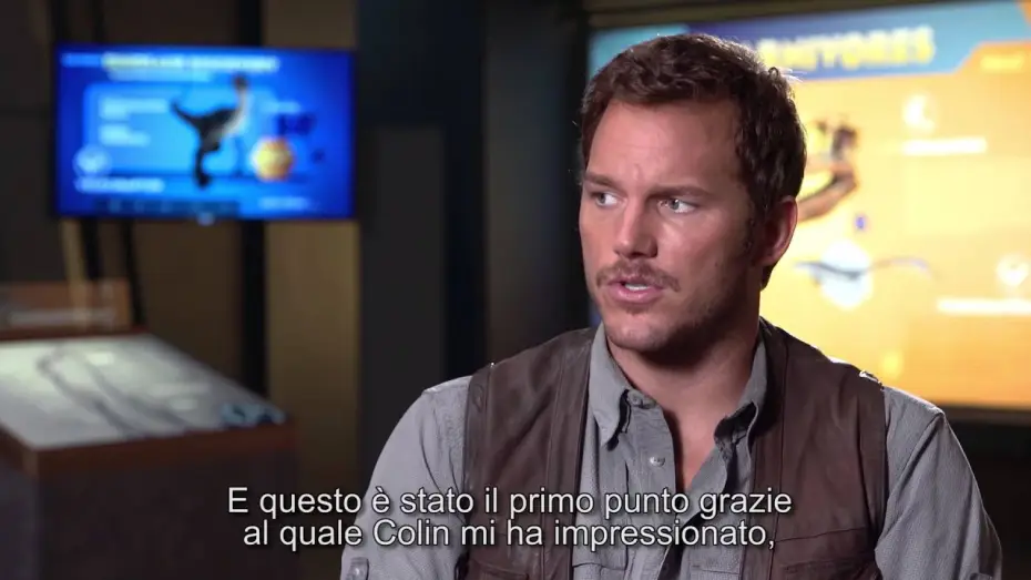 Video for the film Jurassic World — JURASSIC WORLD - Intervista a Chris Pratt (sottotitoli in italiano)
