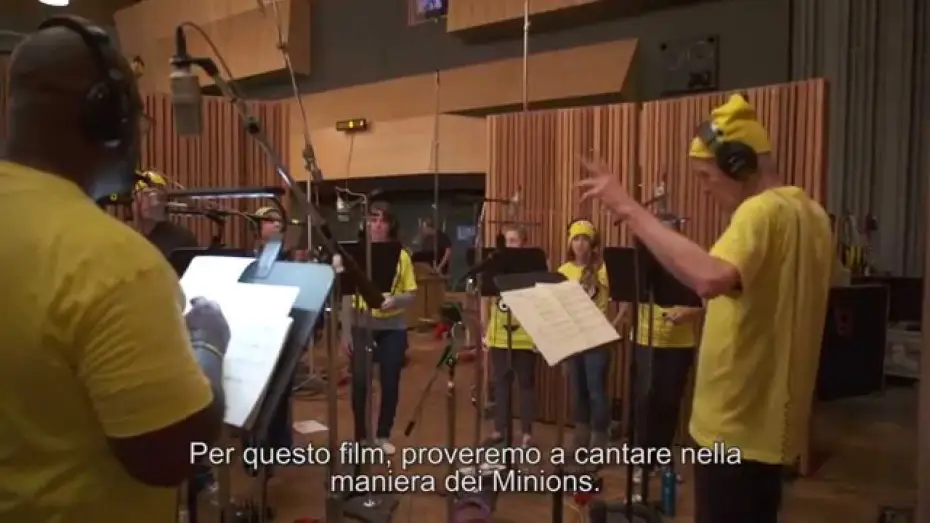 Video for the film Minions — MINIONS - Featurette "Creazione della musica"