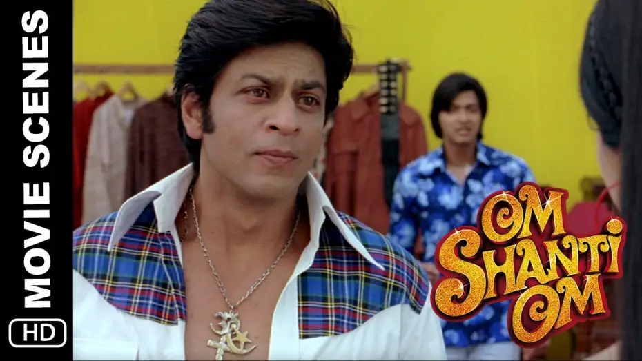 Video for the film Om Shanti Om — Naam Kya Hai Tumhara? | Om Shanti Om | Scene | Shah Rukh Khan, Deepika Padukone, Shreyas Talpade