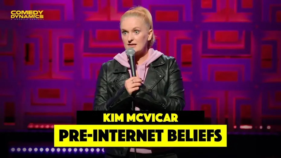 Video for the film Kim McVicar: Female Comedian — Pre-Internet Beliefs