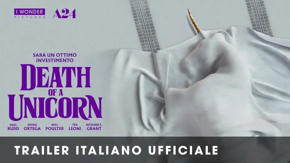 Video for the film Death of a Unicorn — DEATH OF A UNICORN | Trailer italiano ufficiale HD