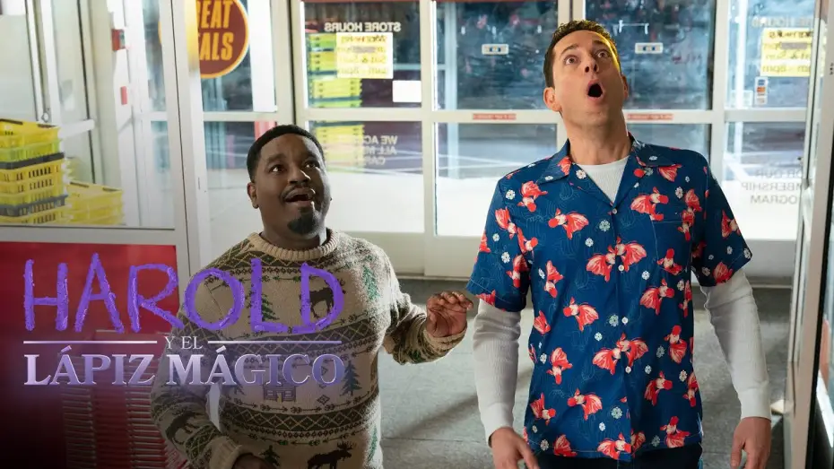 Video for the film Harold and the Purple Crayon — Haz realidad tu imaginación