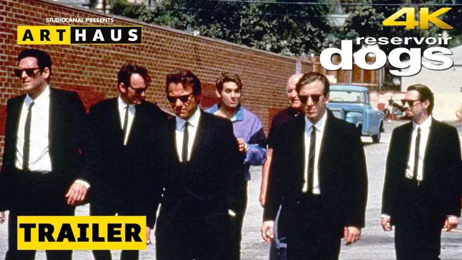 Video for the film Reservoir Dogs — Trailer (4K-Restaurierung)