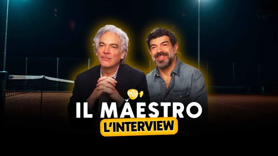 Video for the film My Tennis Maestro — L'INTERVIEW - IL MAESTRO (Pierfrancesco Favino & Andrea Di Stefano)
