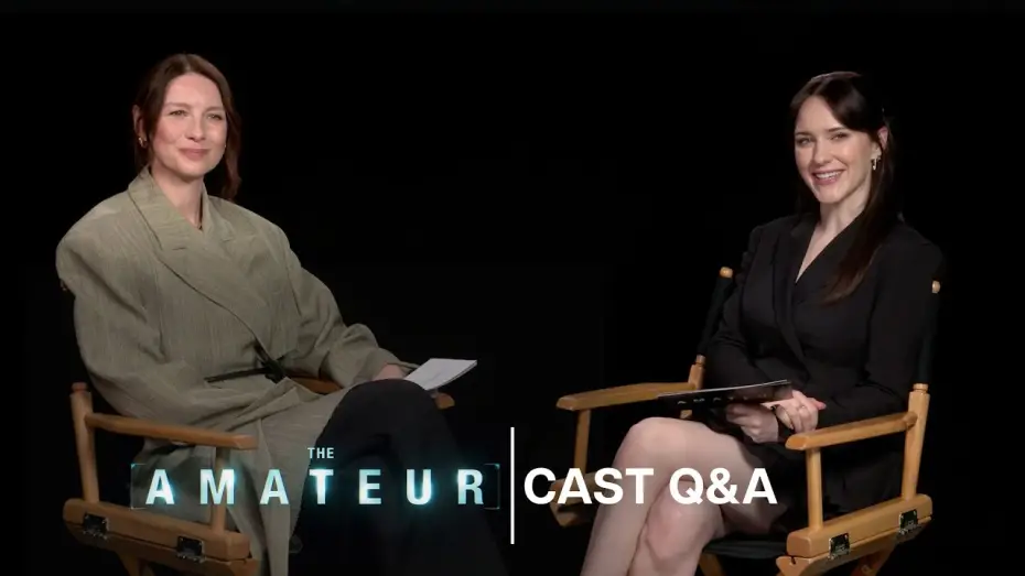 Video for the film The Amateur — Cast Q&A