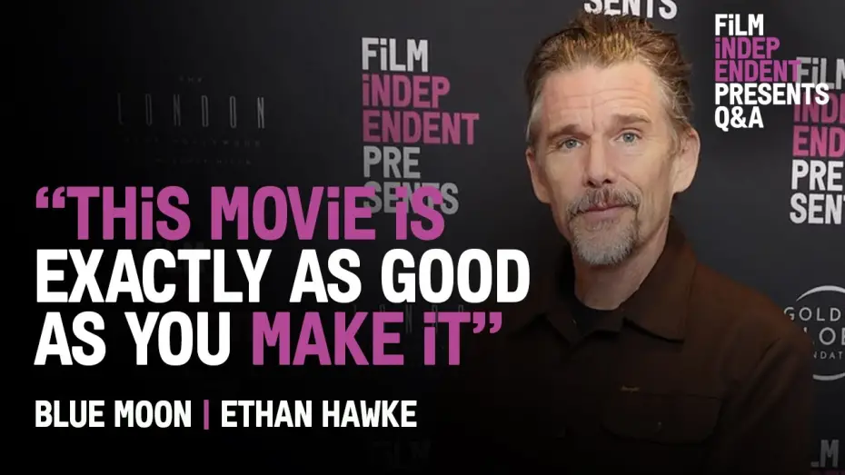 Video for the film Blue Moon — The Linklater Film That Hinged on Ethan Hawke’s Performance - Blue Moon Q&A