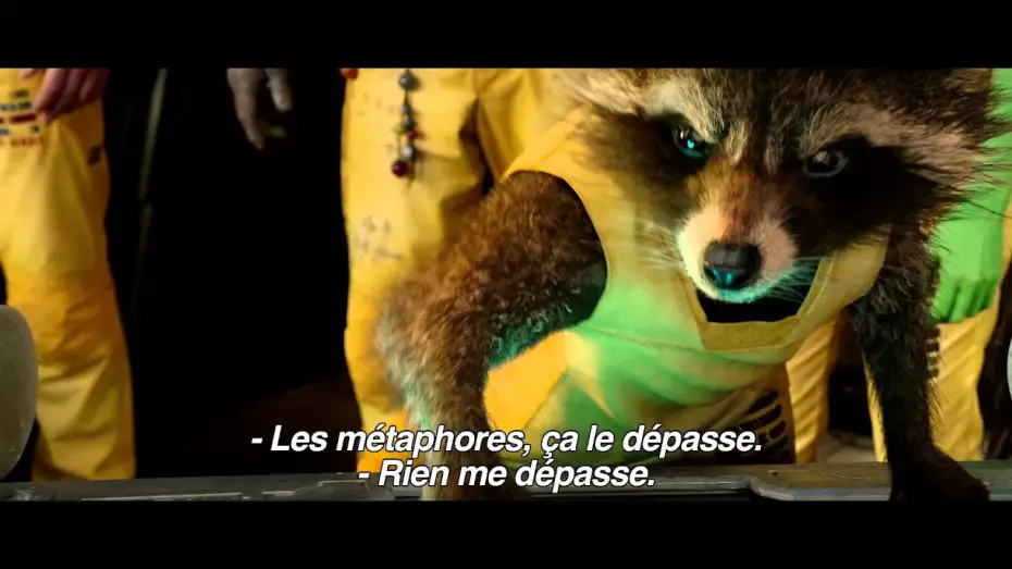 Video for the film Guardians of the Galaxy — Les Gardiens de la Galaxie - Les personnages