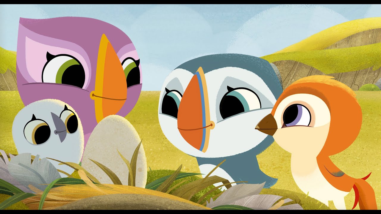 Video for the film Puffin Rock and the New Friends — Official Trailer