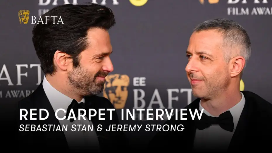 Video for the film The Apprentice — Sebastian Stan & Jeremy Strong Unpack Trump & Cohn Transformation | BAFTA Film Awards 2025