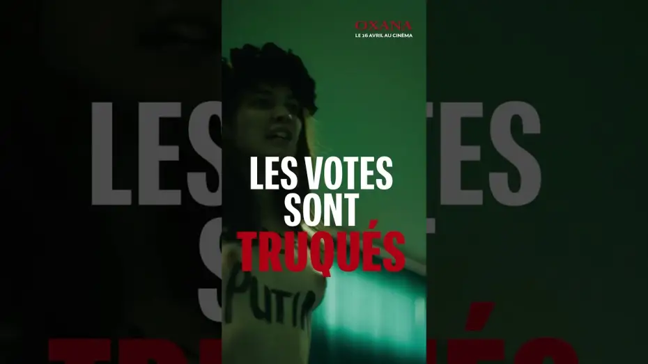 Video for the film Oxana — OXANA : le combat d'une femme, la naissance d'un combat pour la liberté ✊🗽 Au cinéma le 16 avril 💙