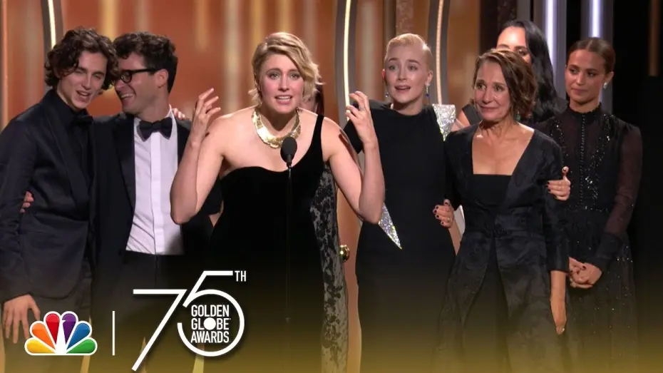 Video for the film Lady Bird — Lady Bird Wins Best Motion Picture, Musical or Comedy at the 2018 Golden Globes