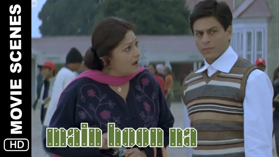 Video for the film Main Hoon Na — Main Mrs Kakkar | Main Hoon Na | Comedy Scene | Shah Rukh Khan, Amrita Rao, Zayed Khan