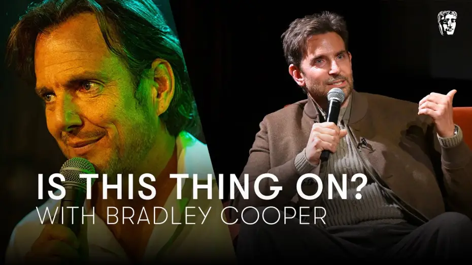 Video for the film Is This Thing On? — Bradley Cooper On Working With Will Arnett And Laura Dern On Is This Thing On? | BAFTA