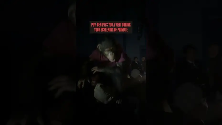 Video for the film Primate — Ben Surprise