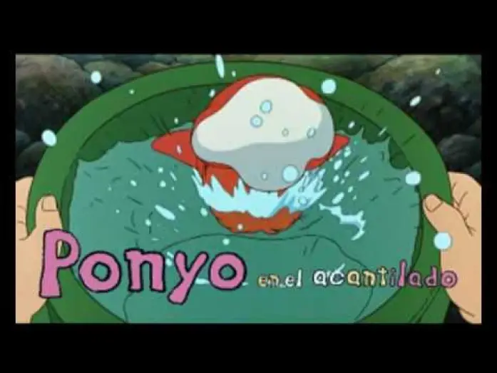 Video for the film Ponyo — Trailer España
