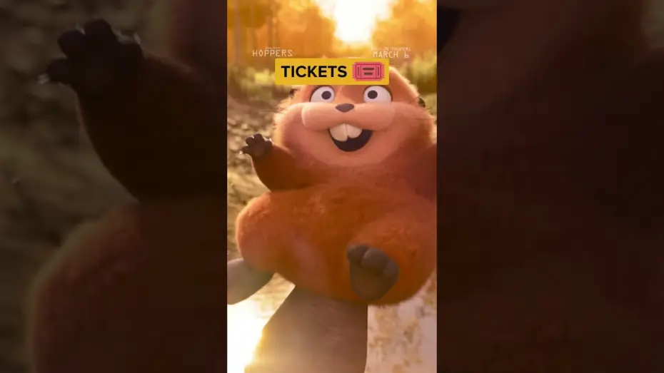 Video for the film Hoppers — Tickets = 🤪 No tickets = 😡