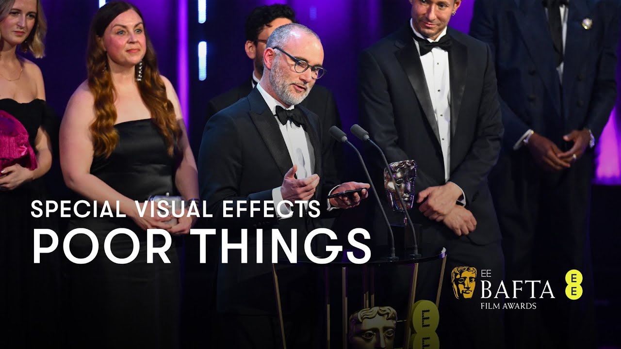 Video for the film Poor Things — Poor Things wins Special Visual Effects | EE BAFTA Film Awards 2024