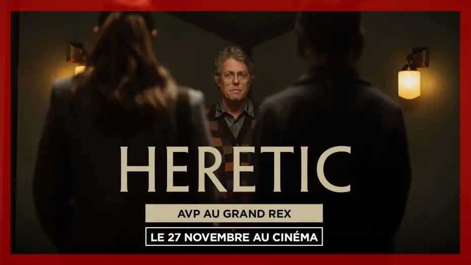 Video for the film Heretic — HERETIC | AVP AU GRAND REX