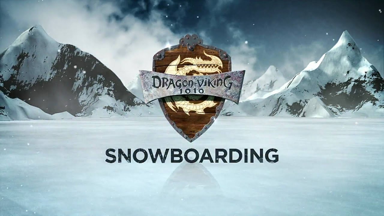Video for the film How to Train Your Dragon — Dragon-Viking Games Vignettes: Snowboarding