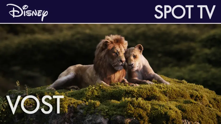 Video for the film The Lion King — Le Roi Lion (2019) - Spot TV : "L'amour brille sous les étoiles" VOST