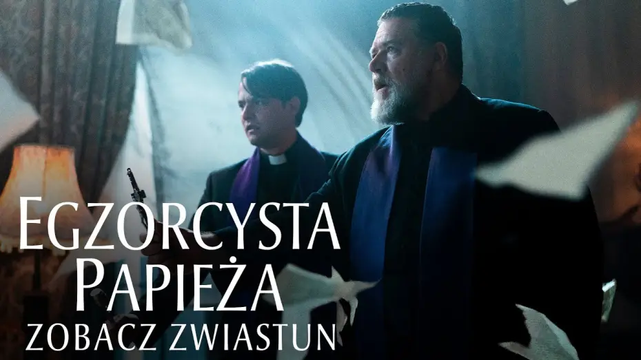Video for the film The Pope's Exorcist — Egzorcysta papieża - zobacz zwiastun horroru!