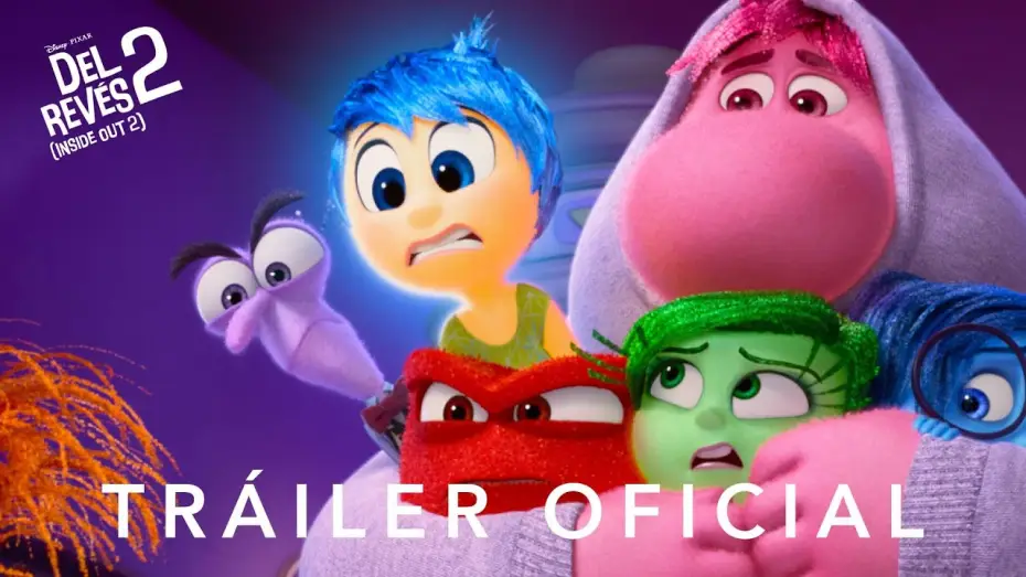 Video for the film Inside Out 2 — Tráiler Oficial en español