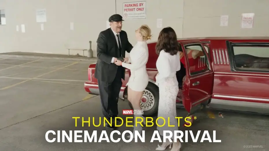 Video for the film Thunderbolts — Cast Arrival At CinemaCon
