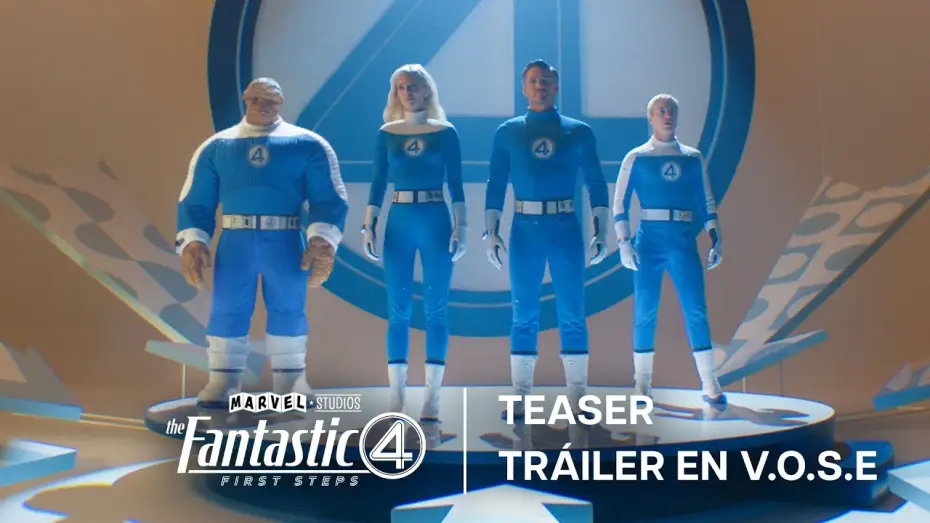 Video for the film The Fantastic Four — Teaser Tráiler Oficial [VOSE]