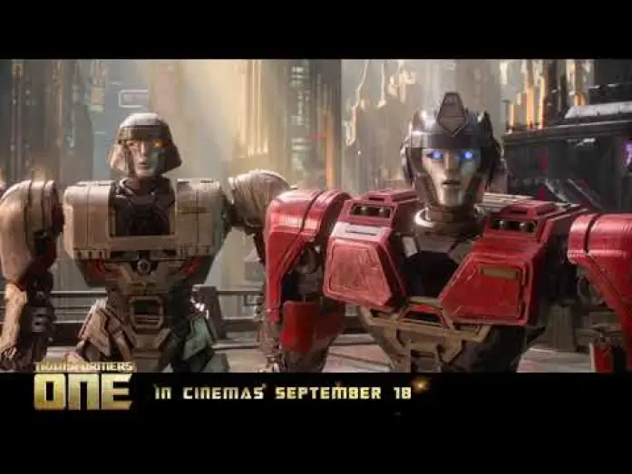 Video for the film Transformers One — Let’s run it back to the beginning