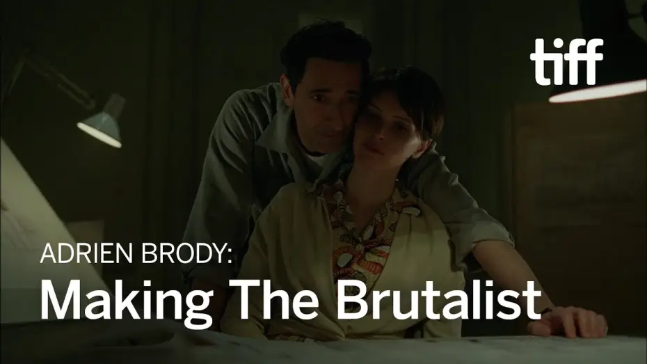 Video for the film The Brutalist — Adrien Brody: Brady Corbet Lifted Up THE BRUTALIST & Him
