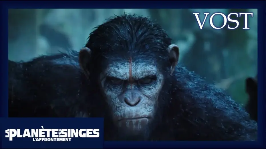 Video for the film Dawn of the Planet of the Apes — La Planète Des Singes L'Affrontement : Teaser [Officiel] VOST HD