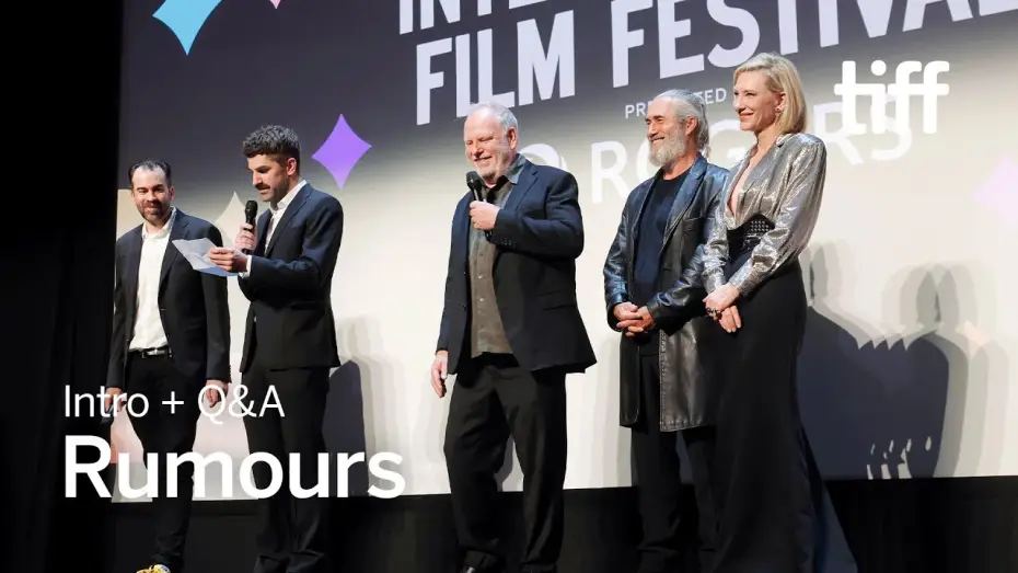 Video for the film Rumours — Intro + Q&A With Guy Maddin, Evan Johnson, and Galen Johnson | TIFF 2024