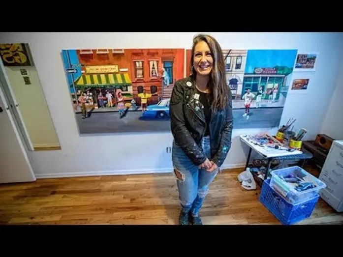 Video for the film Do the Right Thing — Studio Visits: Danielle Mastrion