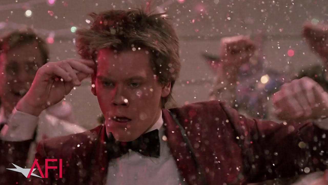 Video for the film Footloose — Kevin Bacon on watching his old FOOTLOOSE screen test years later