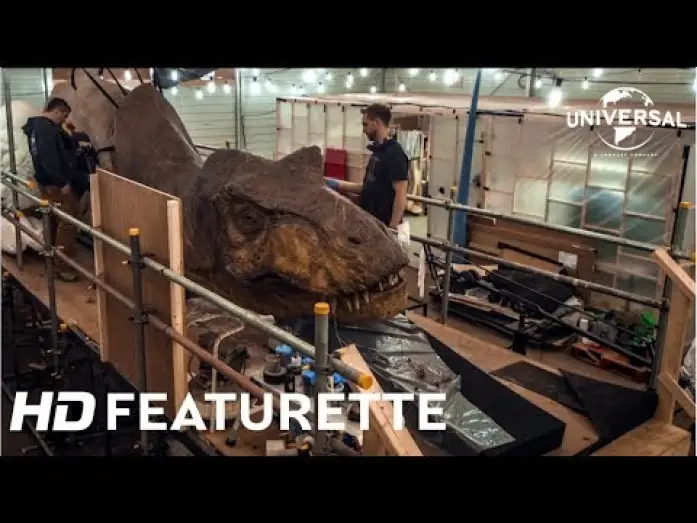 Video for the film Jurassic World: Fallen Kingdom — Jurassic World : Fallen Kingdom - Featurette "Des dinosaures en nombre"