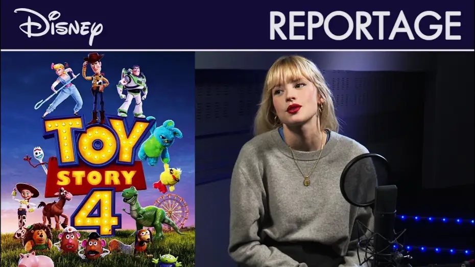 Video for the film Toy Story 4 — Toy Story 4 - "Angèle parle de Gabby Gabby" VF