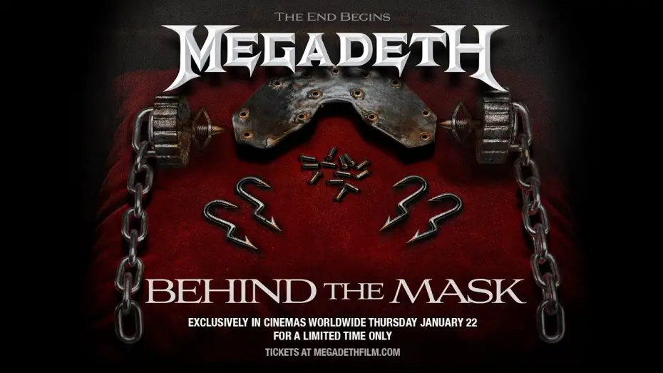 Video for the film Megadeth: Behind the Mask — MEGADETH: BEHIND THE MASK (Official Announcement)