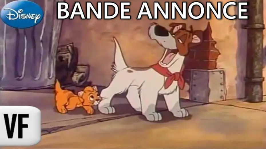 Video for the film Oliver & Company — OLIVER ET COMPAGNIE (Disney 032) Bande Annonce VF 1988 HD