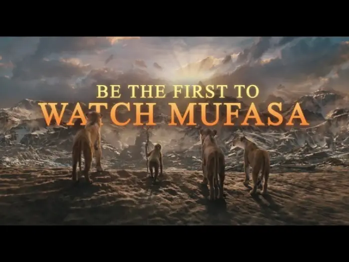 Video for the film Mufasa: The Lion King — Be the First to Watch at Home Today. Buy It Now Only On Digital