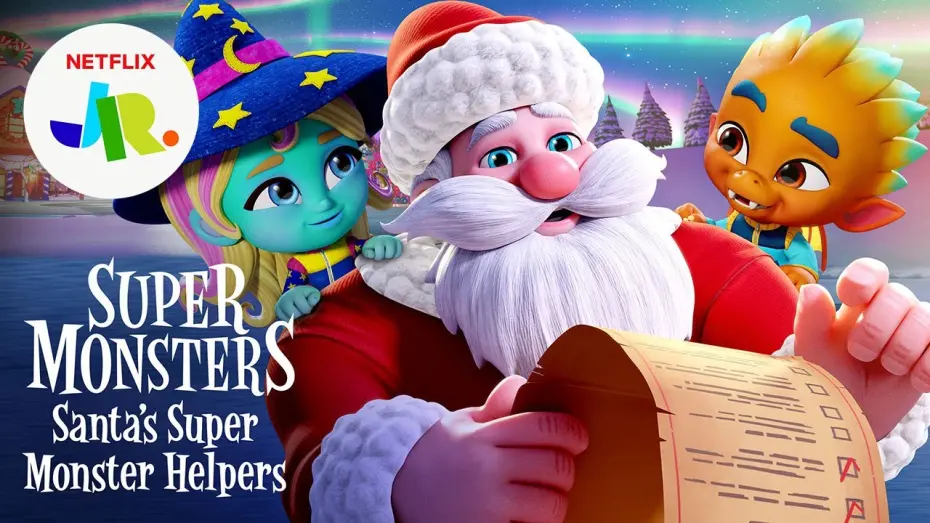 Video for the film Super Monsters: Santa's Super Monster Helpers — Super Monsters: Santa’s Super Monster Helpers Trailer 🎅 Netflix Jr