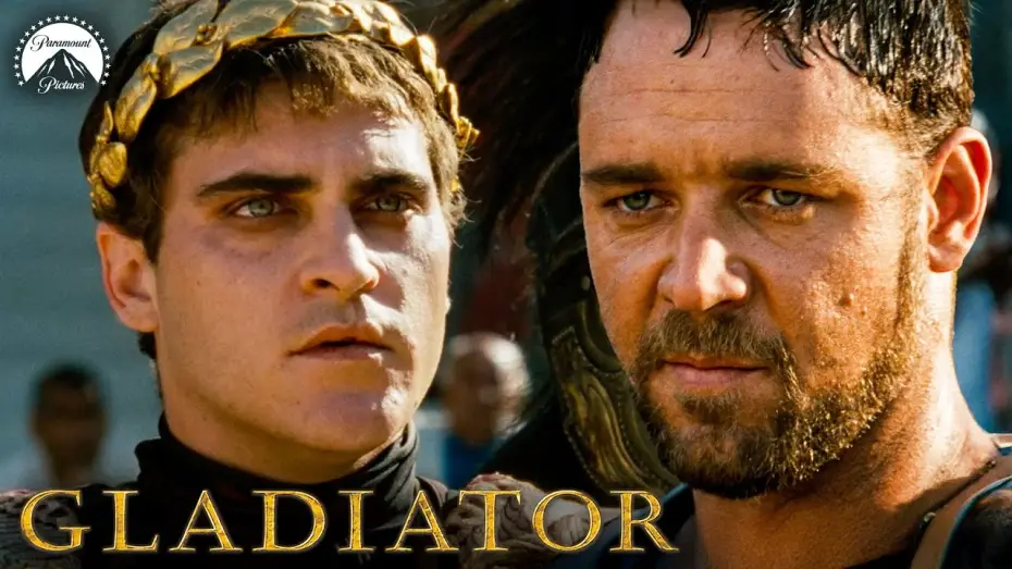 Video for the film Gladiator — Maximus Reveals Himself to Commodus