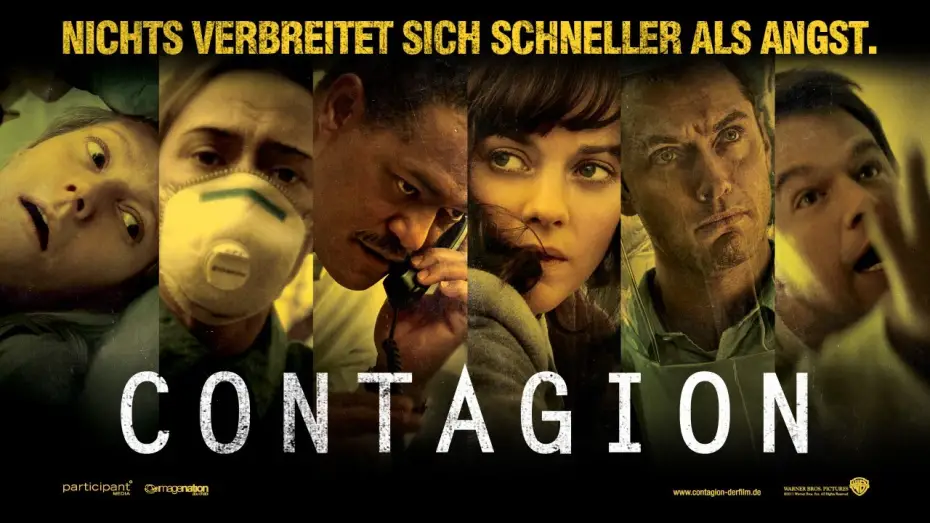 Video for the film Contagion — CONTAGION - offizieller Trailer #1 deutsch HD