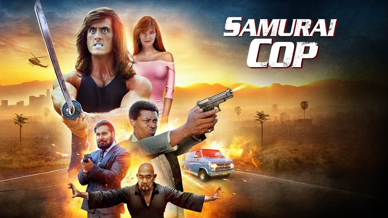 Video for the film Samurai Cop — SAMURAI COP Theatrical Trailer (Remastered Version)